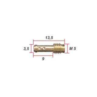 Leerlaufdüse 13,5mm lang; #30 für Mikuni