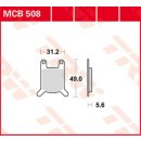 Bremsklötze TRW MCB508 oder SBS 532HF