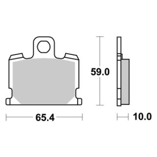 Bremsklötze VESRAH VD-221 (MCB 521); SP