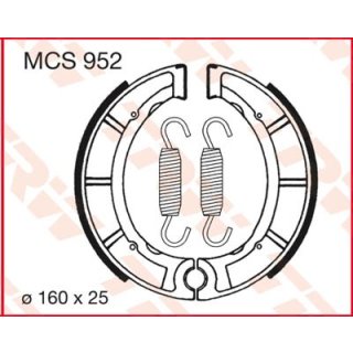 Bremsbacken TRW MCS952; 160x25 mm