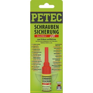 PETEC Schraubensicherung hochfest, 5 g