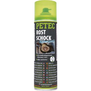 PETEC Rostschock mit Kälteschock: 500 ml