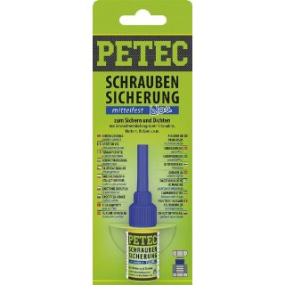 PETEC Schraubensicherung mittelfest